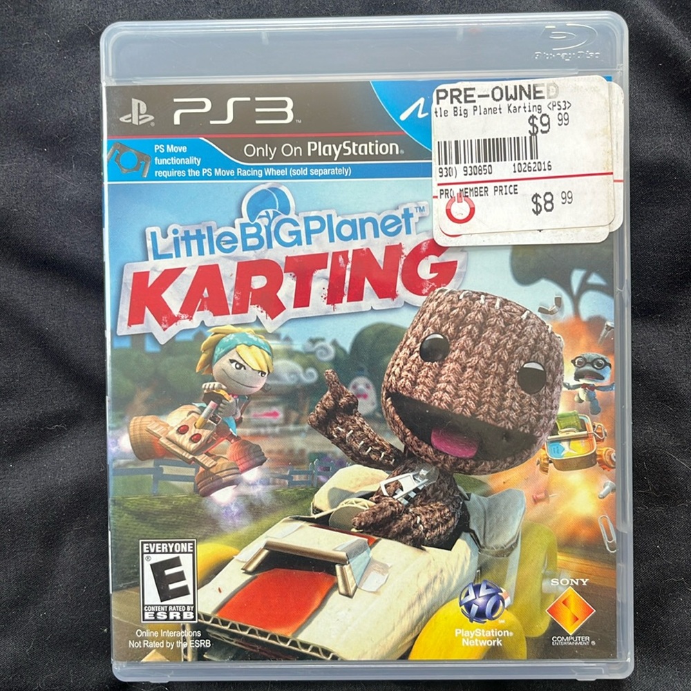 PS3 Little Big Planet Karting